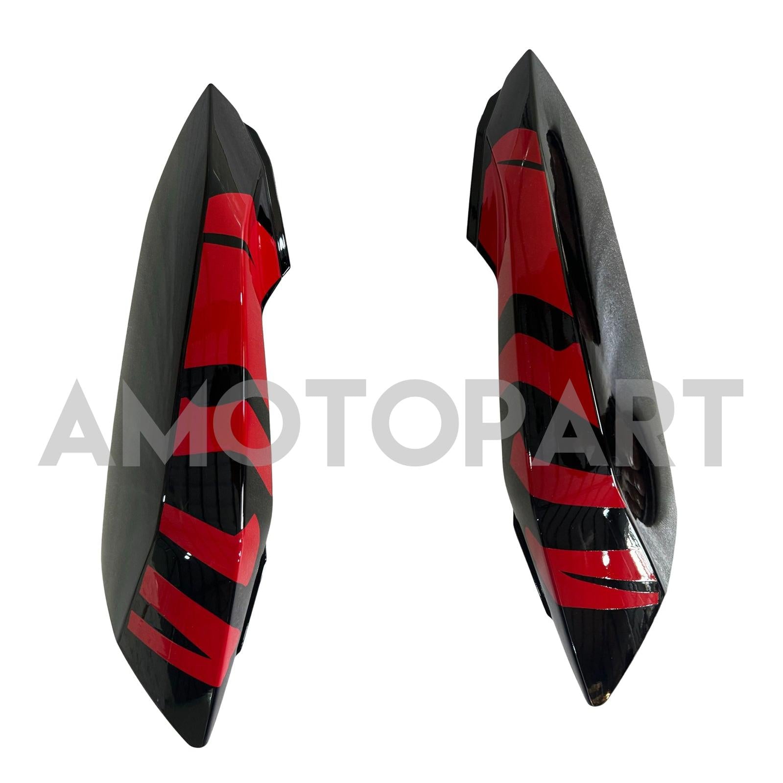 Amotopart 2024-2025 Triumph Daytona 660 Kit de carénage blanc noir rouge