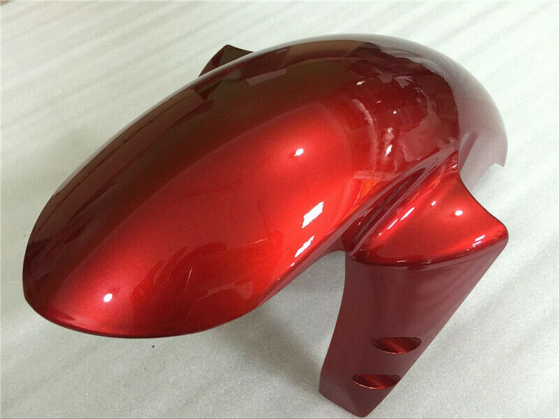 Amotopart 2006–2007 Yamaha YZF R6 Verkleidung, rot-schwarzes Verkleidungsset