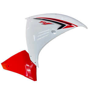 Amotopart 2009-2011 Yamaha YZF R1 Fairing Red White Fairing Kit