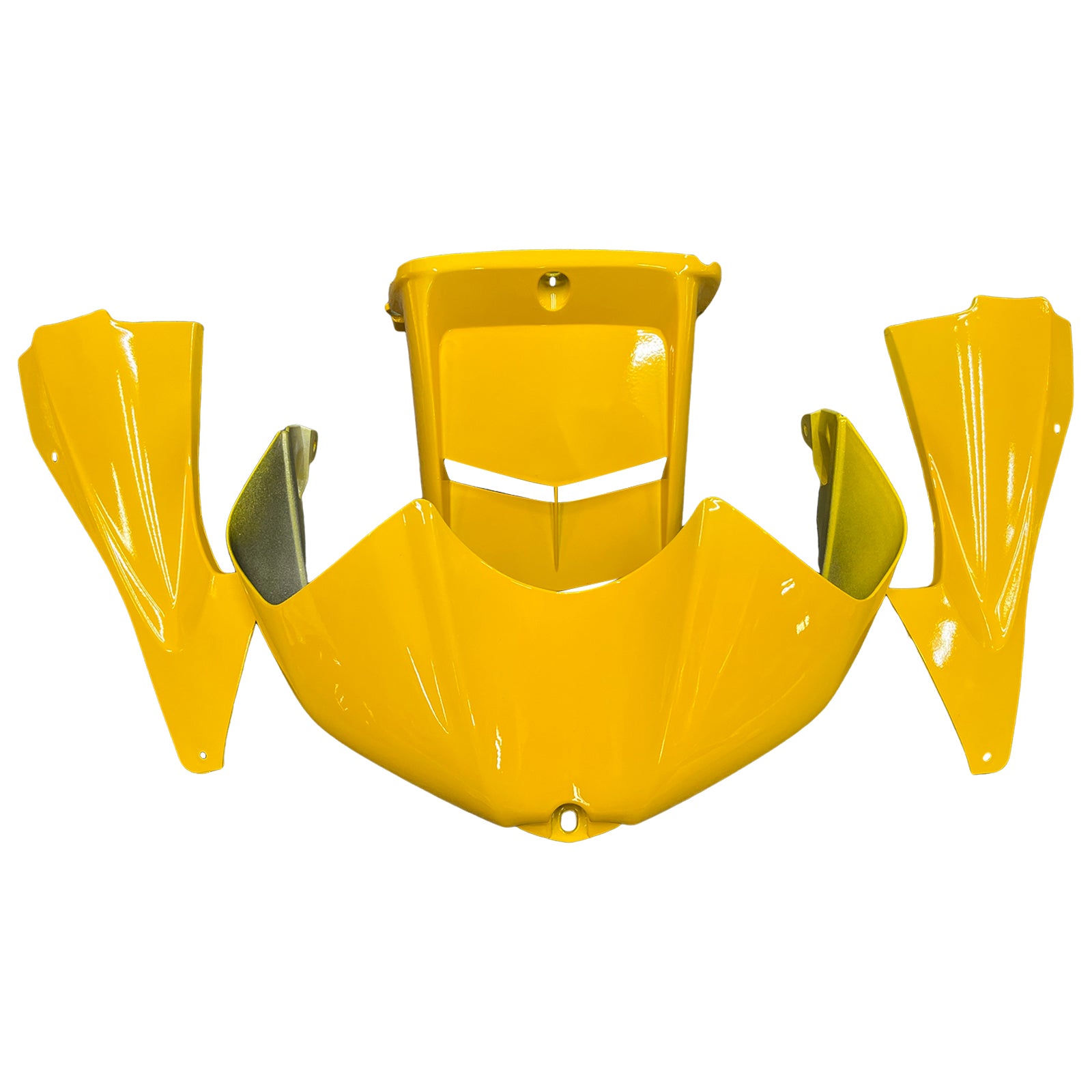 Amotopart 2006 2007 Yamaha YZF-R6 Fairing Yellow White Kit