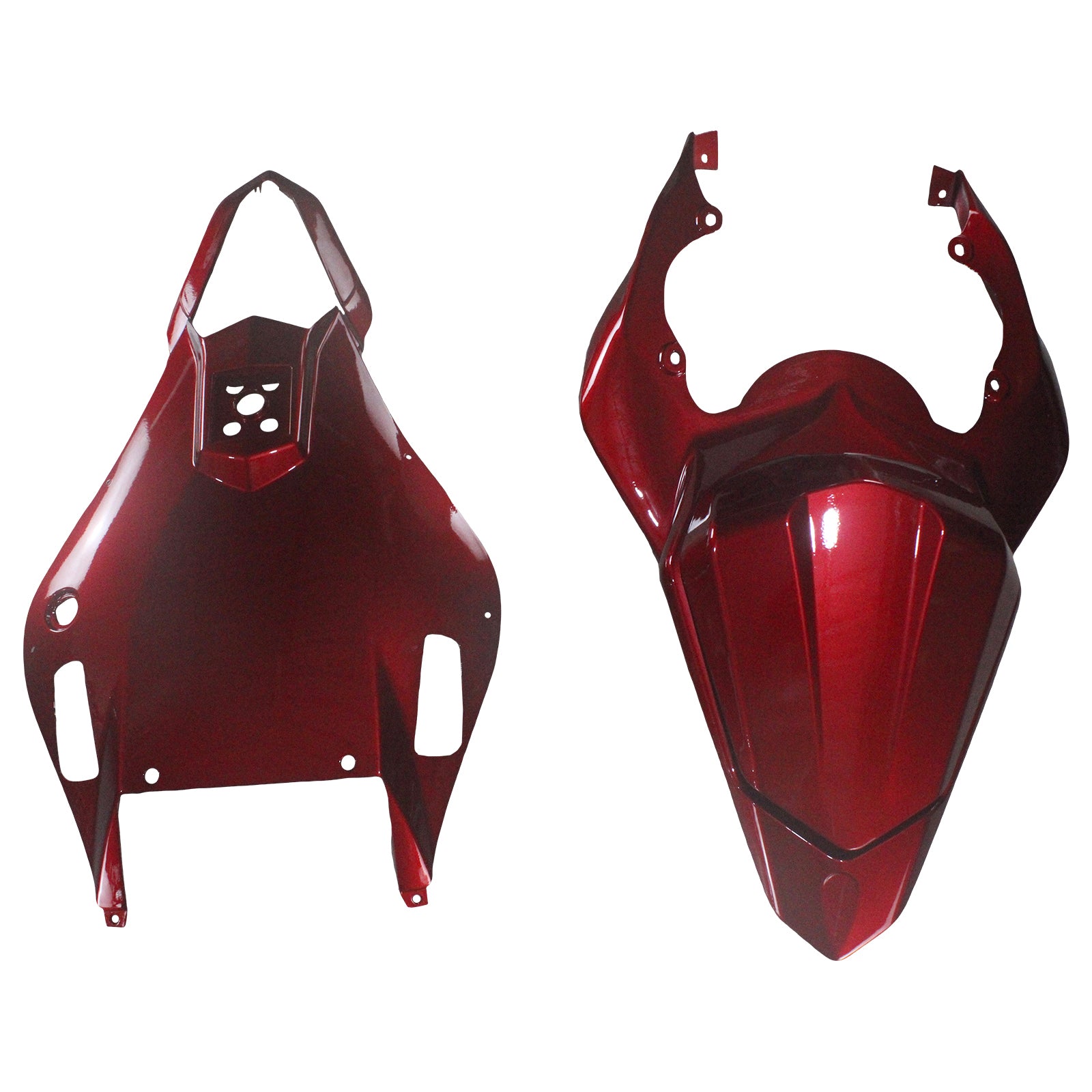 Amotopart 2006-2007 Yamaha  YZF R6 Fairing Red Black Fairing Kit