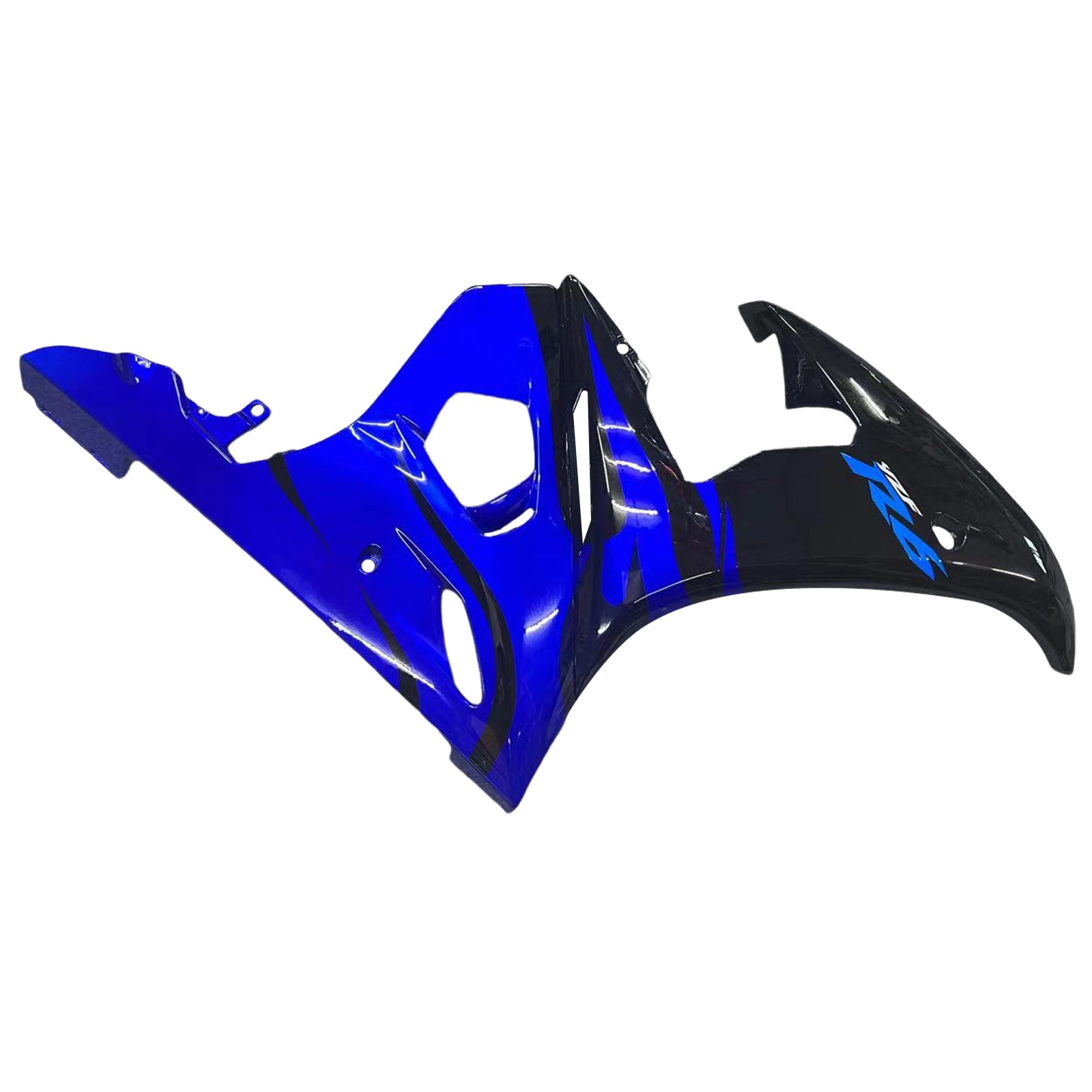 Amotopart 2003 2004 Yamaha YZF R6 Fairing Blue Black Kit