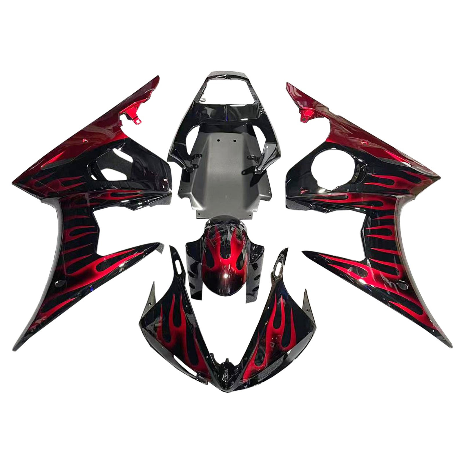 Amotopart 2005 YAMAHA YZF R6 RODE RODE VLAMBEST