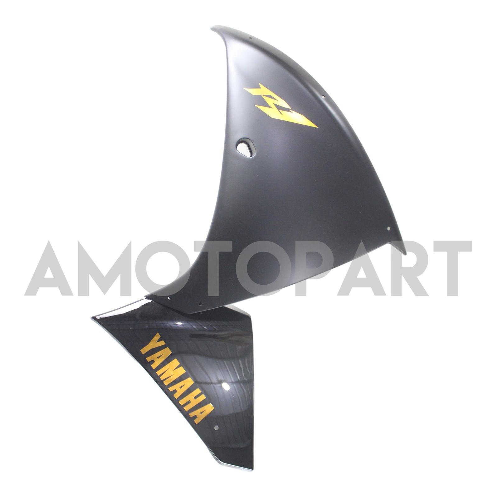Amotopart Yamaha 2012-2014 YZF 1000 R1 Black Fairing Kit