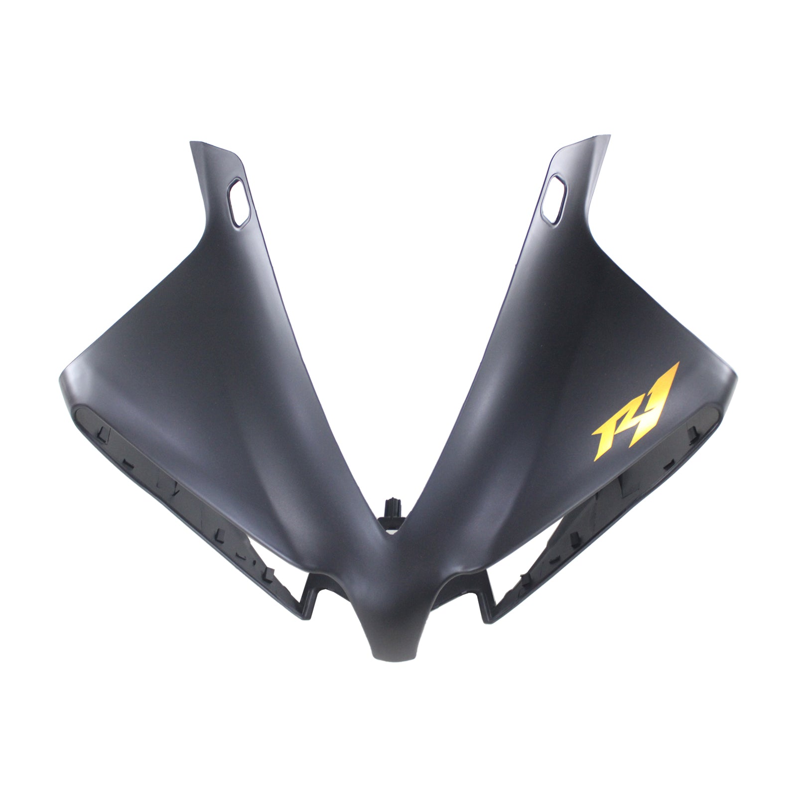 Amotopart Yamaha 2012–2014 YZF 1000 R1 schwarzes Verkleidungsset