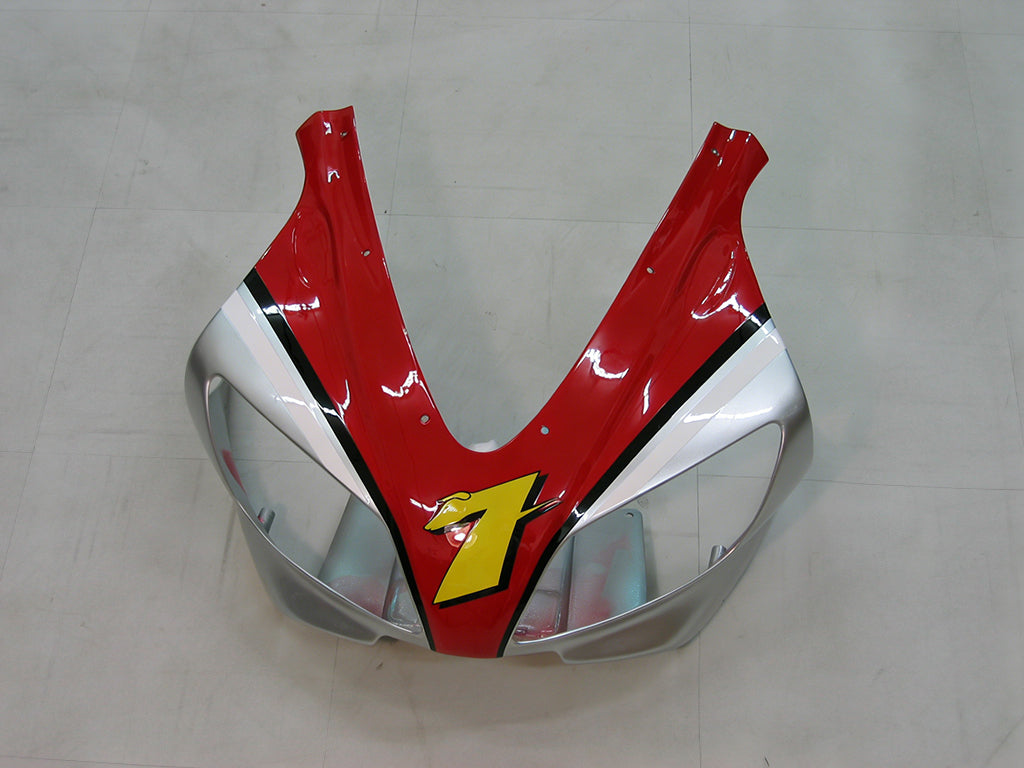 Amotopart 1998-1999 Yamaha YZF 1000 R1 Red&Sliver Fairing Kit