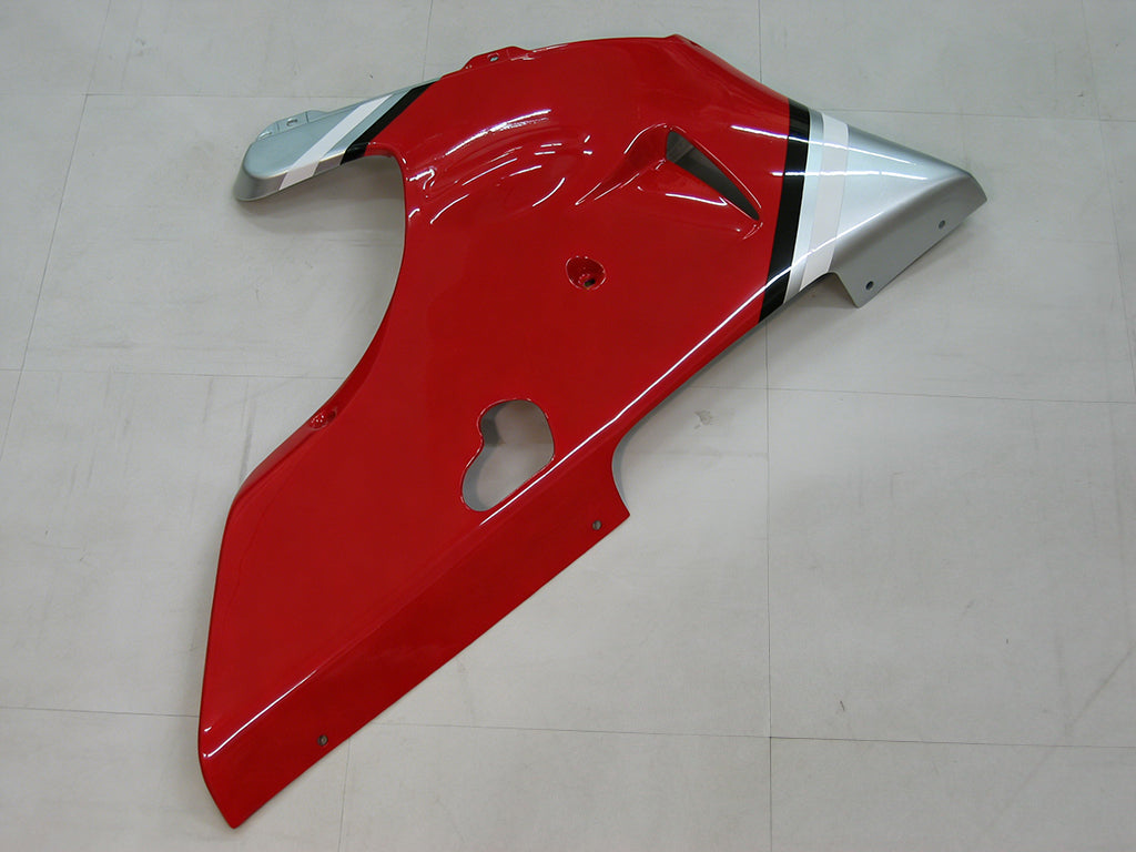 Amotopart 1998-1999 Yamaha YZF 1000 R1 Red&Sliver Fairing Kit