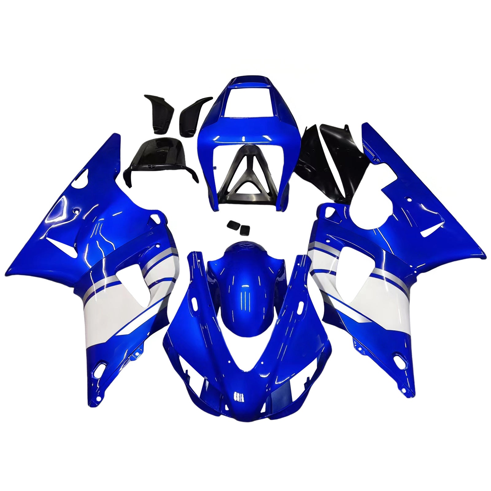 Amotopart 1998-1999 Yamaha R1 Kit de carenado azul