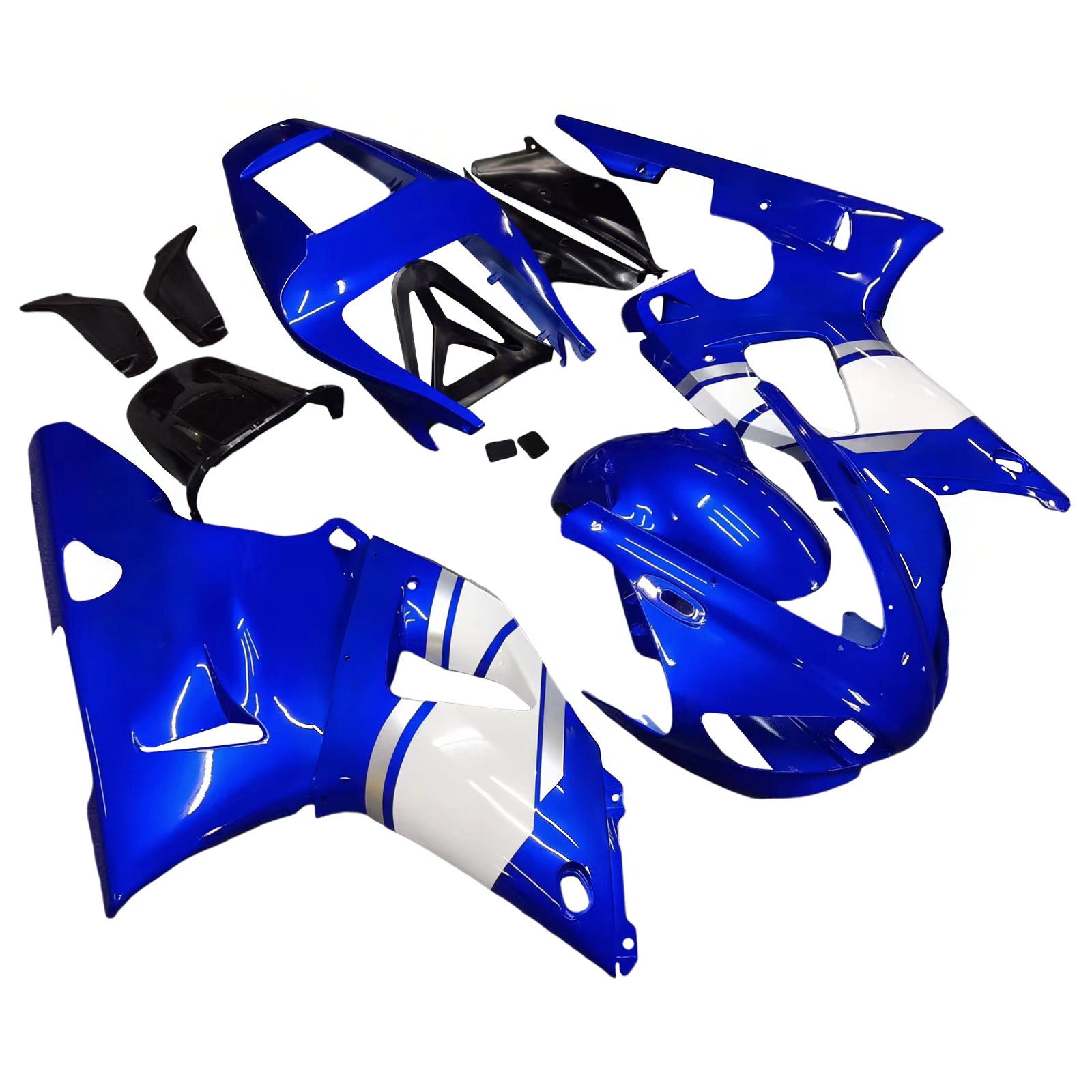 Amotopart 1998-1999 Yamaha R1 Fairing Blue Kit