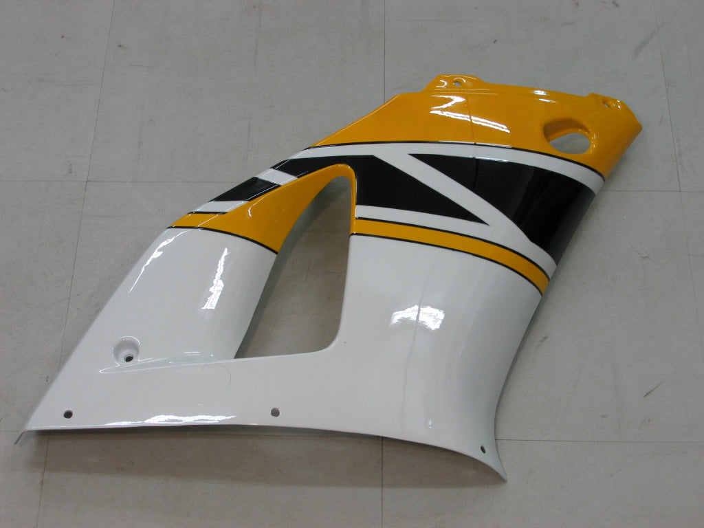 Amotopart 1998-1999 Yamaha YZF 1000 R1 Yellow & Black Fairing Kit