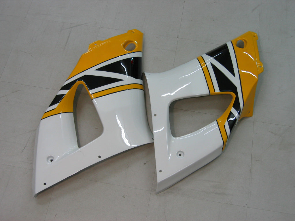 Amotopart 1998-1999 Yamaha YZF 1000 R1 Yellow & Black Fairing Kit
