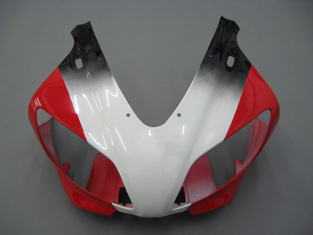 Amotopart 1998-1999 Yamaha YZF 1000 R1 Red & White Logos Fairing Kit
