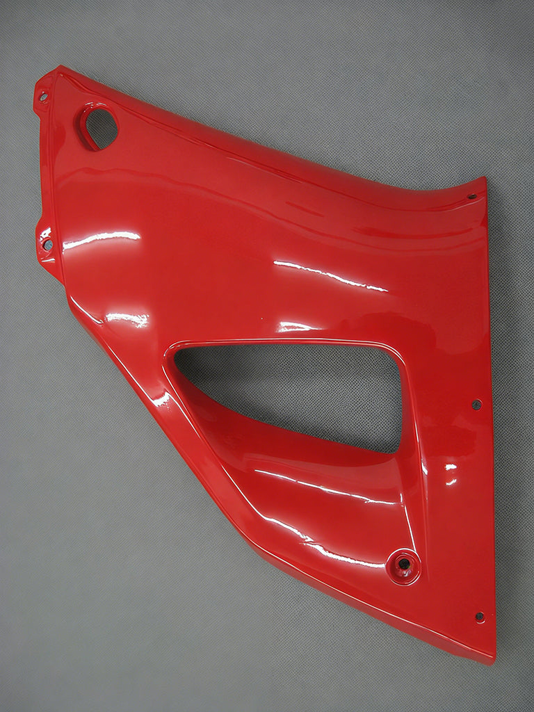 Amotopart 1998-1999 Yamaha YZF 1000 R1 Red & White Logos Fairing Kit