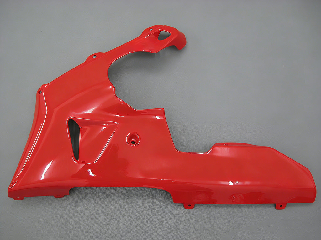 Amotopart 1998-1999 Yamaha YZF 1000 R1 Red & White Logos Fairing Kit