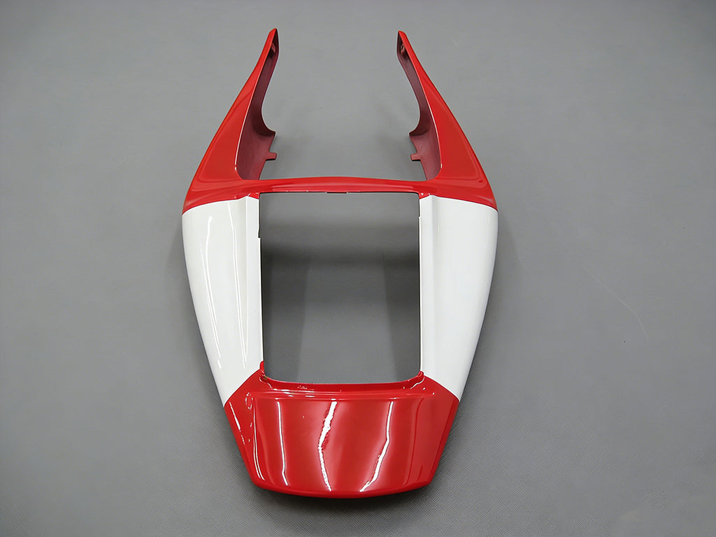 Amotopart 1998-1999 Yamaha YZF 1000 R1 Red & White Logos Fairing Kit