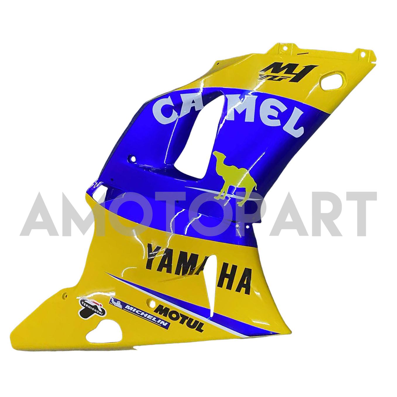 Amotopart 1998-1999 Yamaha YZF 1000 R1 Yellow&Blue Fairing Kit