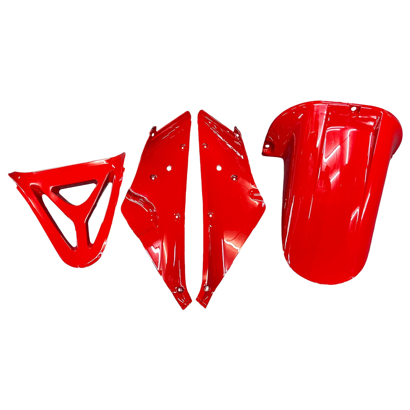 Amotopart 1998-1999 Yamaha YZF 1000 R1 Red&White Fairing Kit
