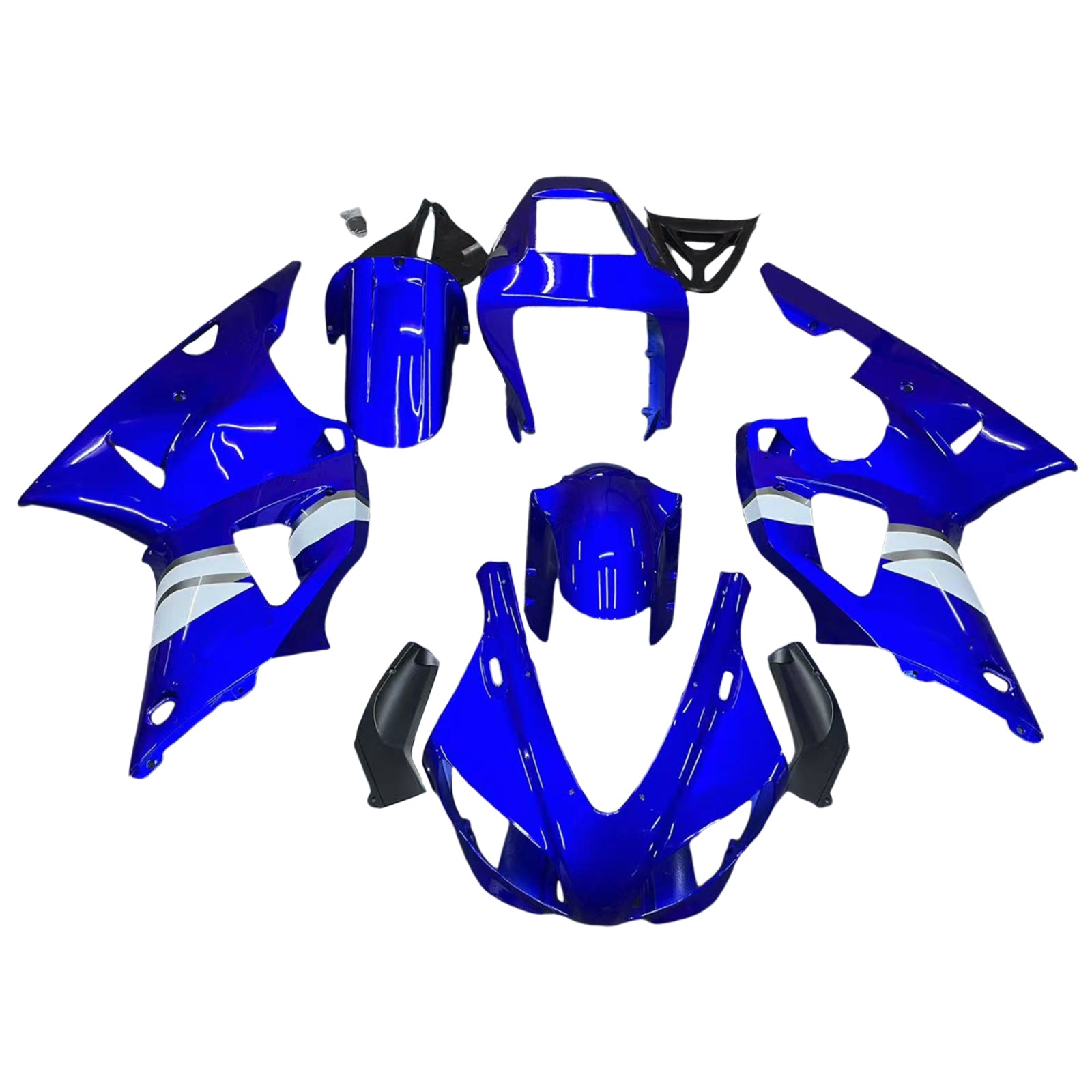 Amotopart 1998-1999 Yamaha YZF-R1 Blue Fairing Kit