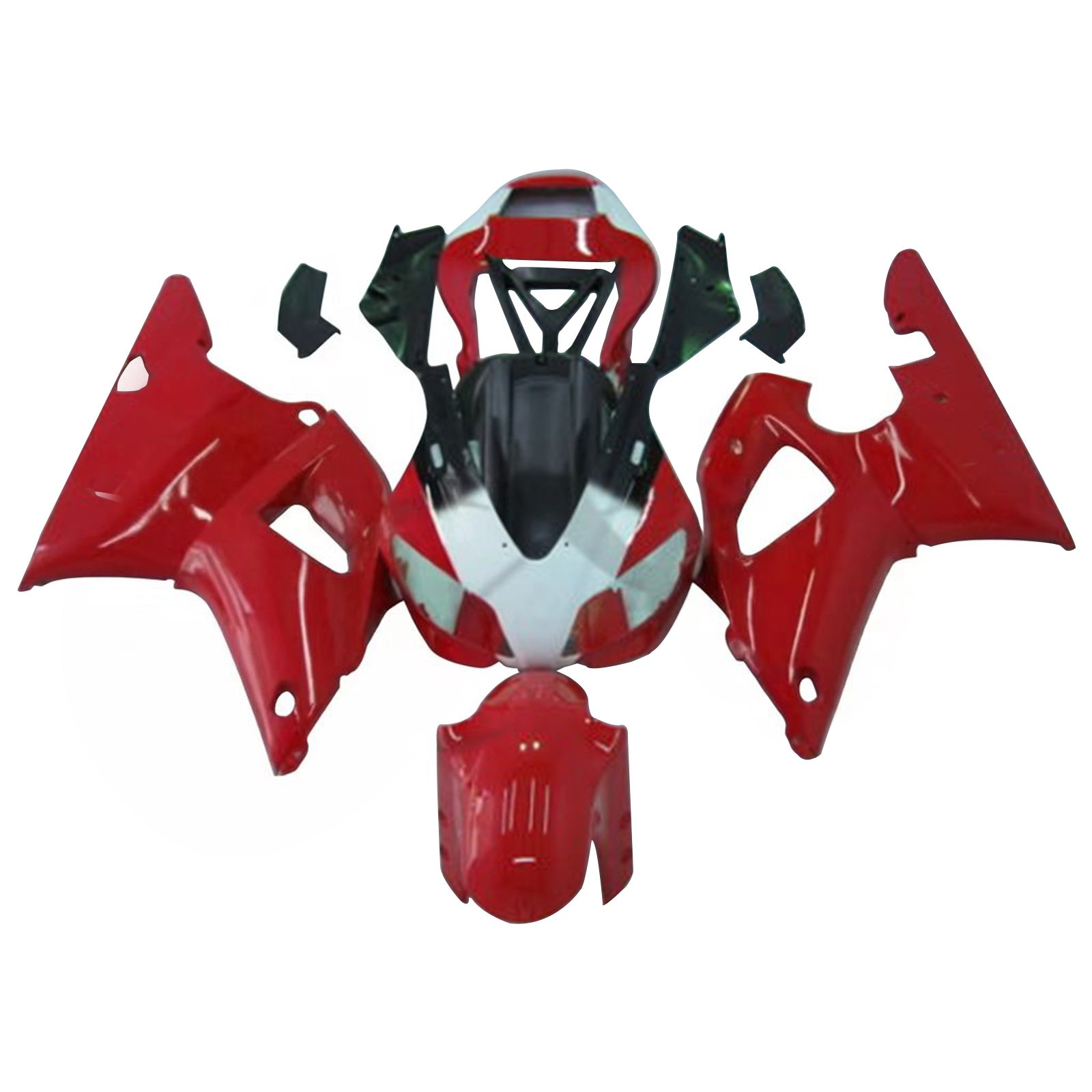 Amotopart 1998-1999 Yamaha YZF-R1 Red Fairing Kit