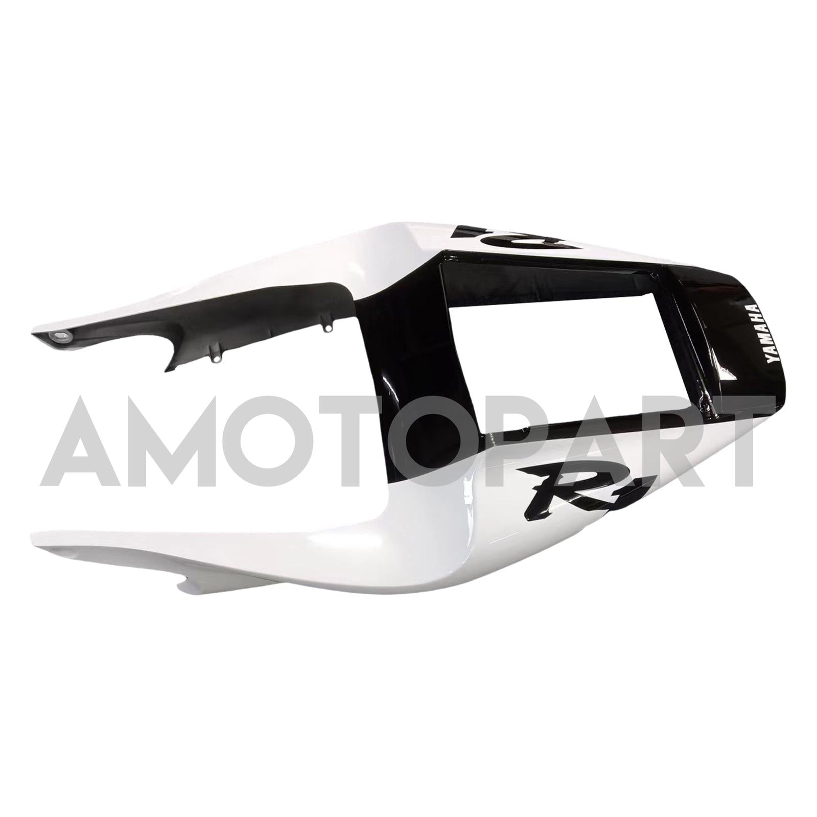 Amotopart Yamaha 1998-1999 YZF 1000 R1 White Mix Black Fairing Kit