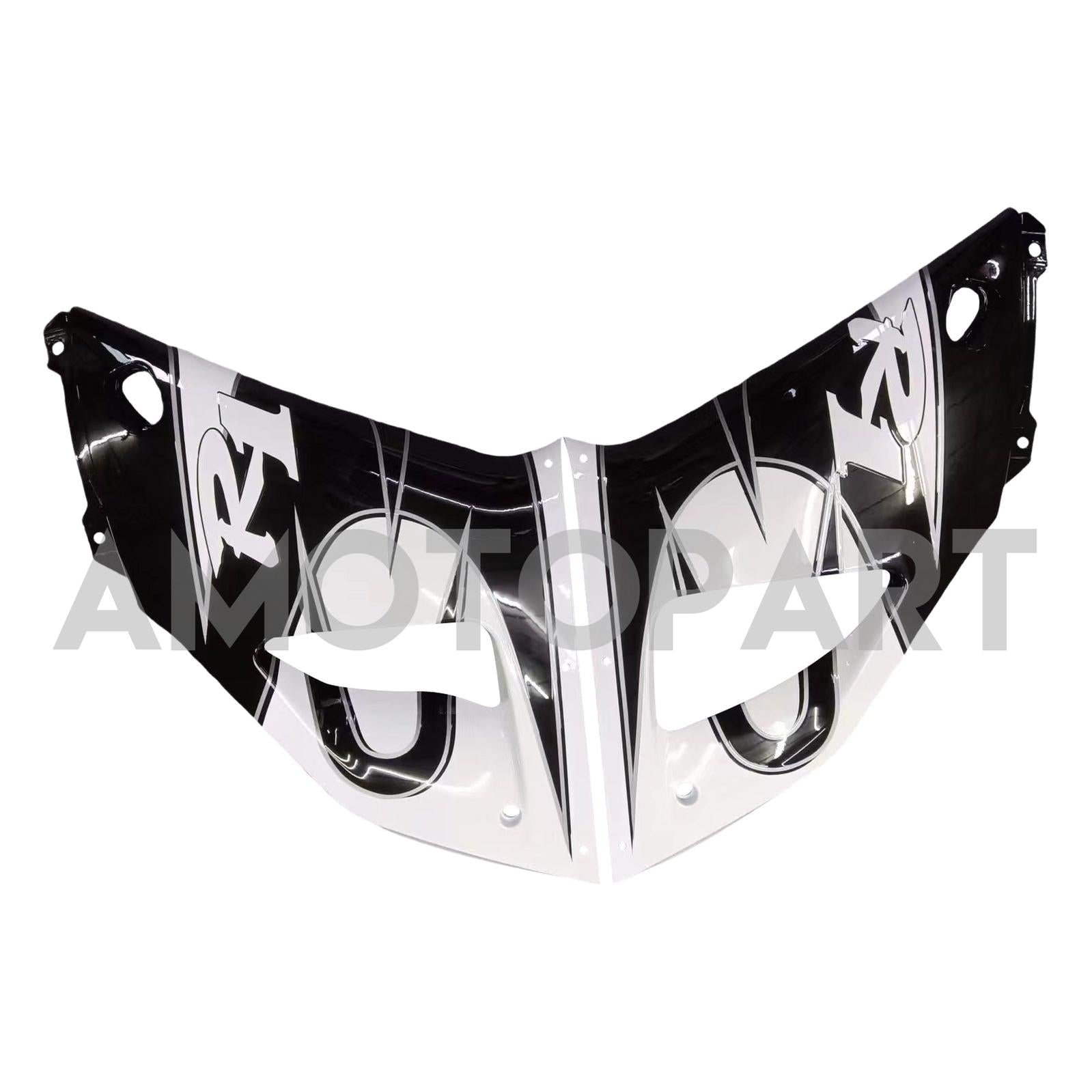 Amotopart Yamaha 1998-1999 YZF 1000 R1 White Mix Black Fairing Kit