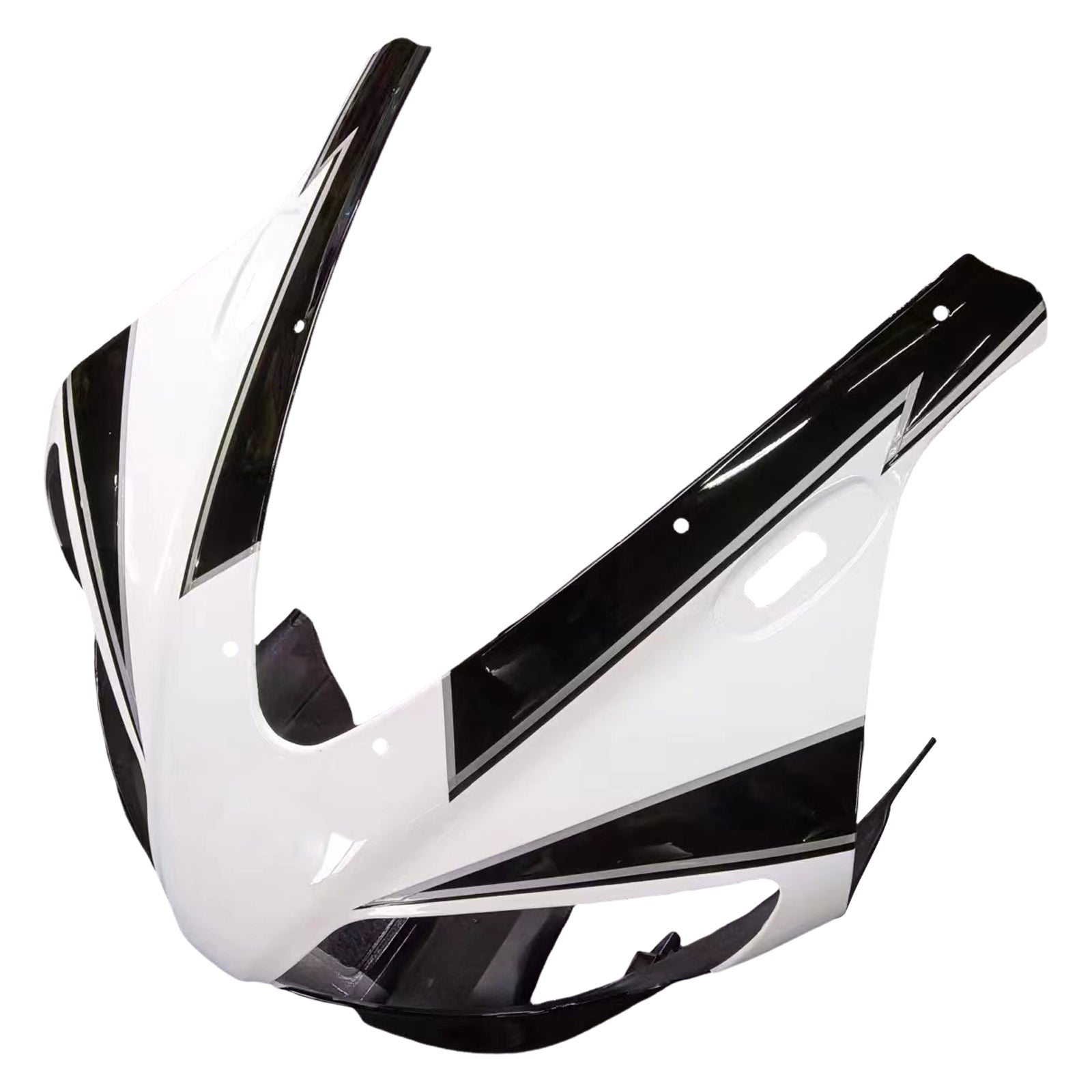 Amotopart Yamaha 1998-1999 YZF 1000 R1 White Mix Black Fairing Kit