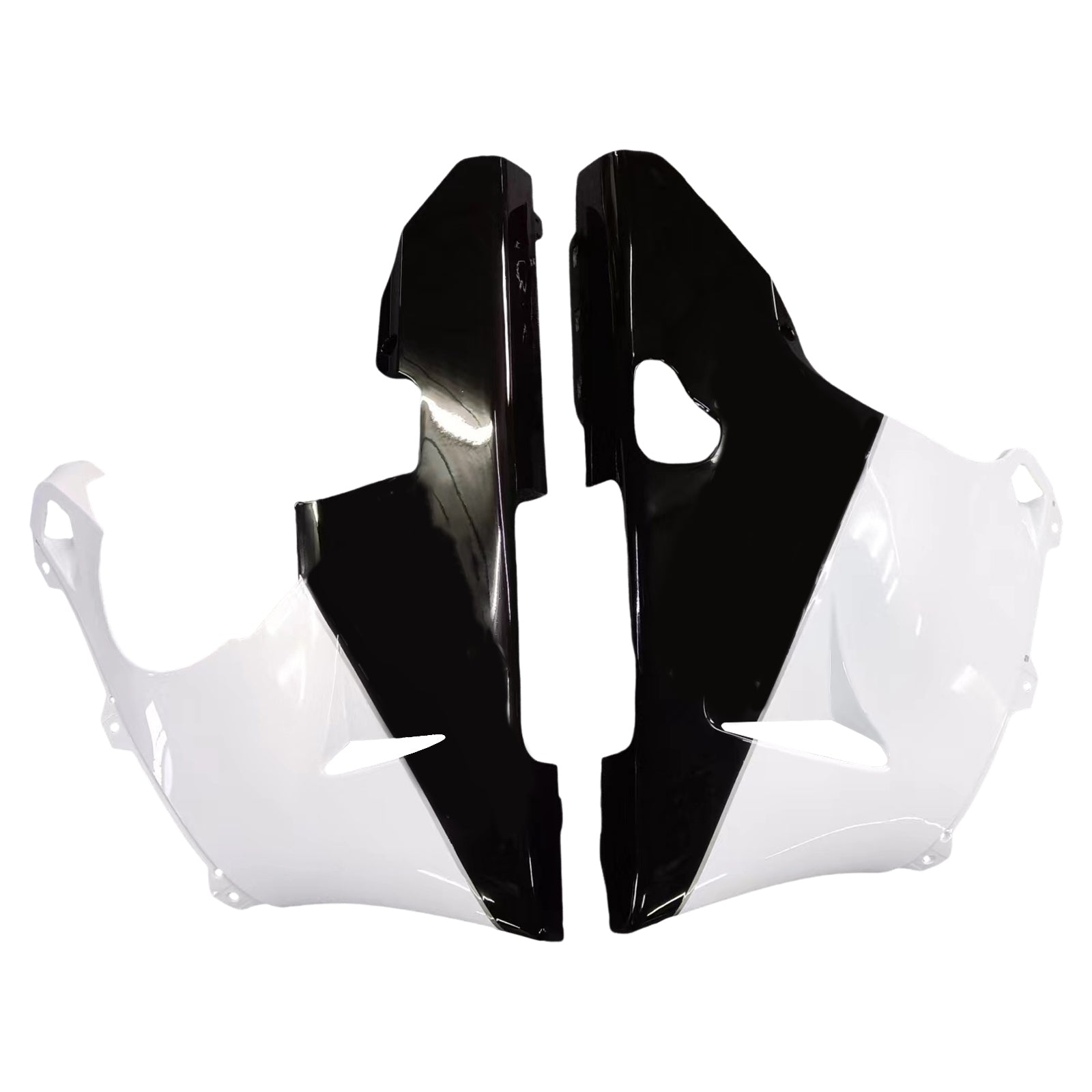 Amotopart Yamaha 1998-1999 YZF 1000 R1 White Mix Black Fairing Kit