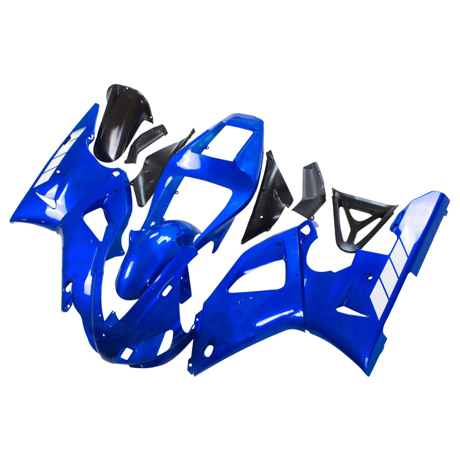 Amotopart Yamaha 1998-1999 YZF 1000 R1 Blue Fairing Kit