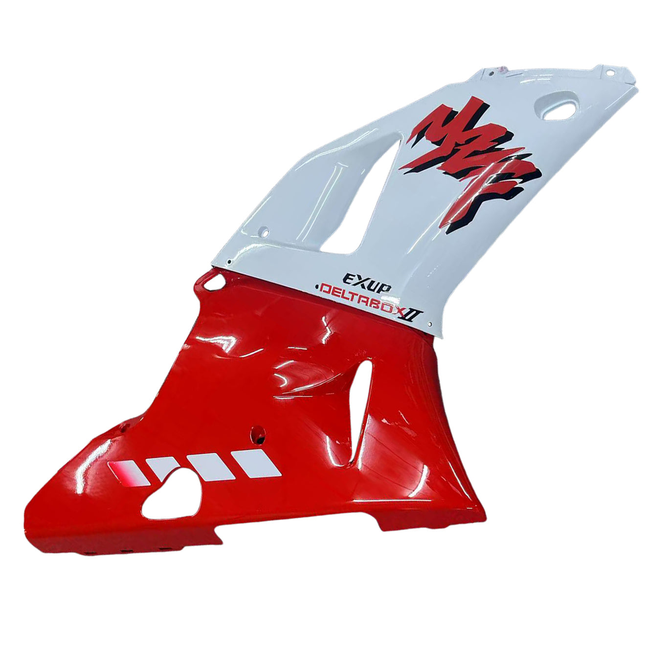 Carenado Amotopart para Yamaha R1 1998-1999, fibra de carbono, negro y rojo.&WKit blanco