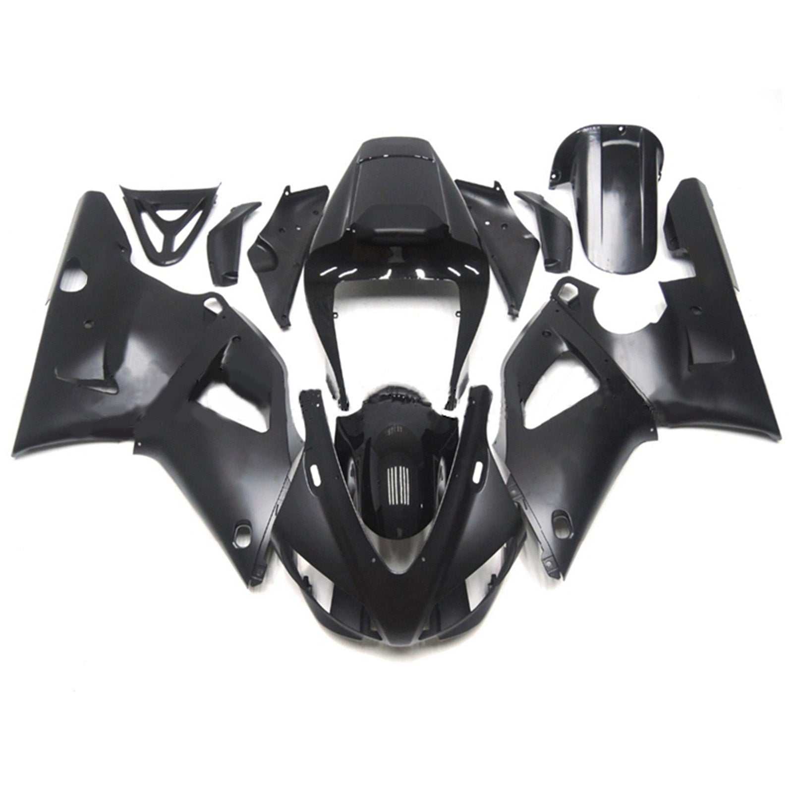 Amotopart 1998-1999 Kit carena Yamaha YZF 1000 R1 nero opaco