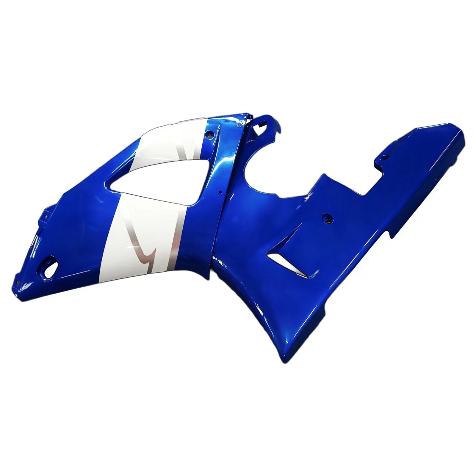 Amotopart 1998-1999 Yamaha YZF 1000 R1 Blue&White Style5 Fairing Kit