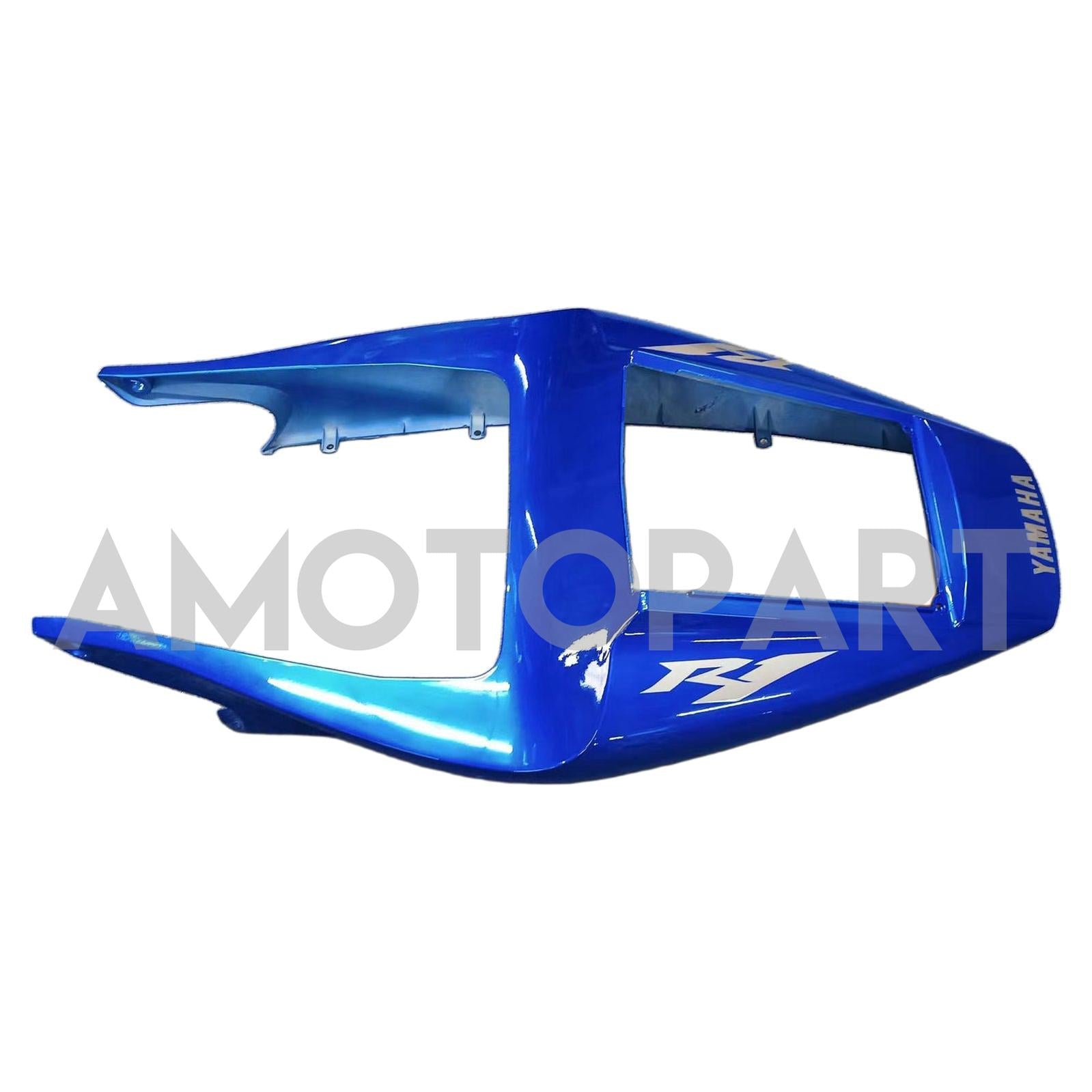 Amotopart 1998-1999 Yamaha YZF 1000 R1 Bleu&Kit de carénage blanc Style5