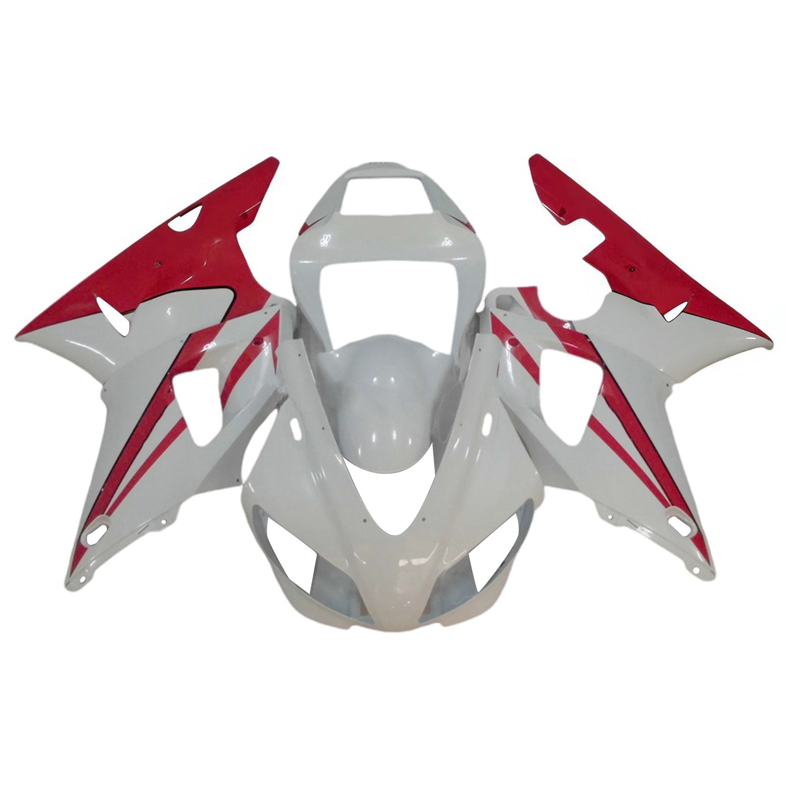 Amotopart 1998-1999 Yamaha YZF 1000 R1 Kit carena bianco rosso