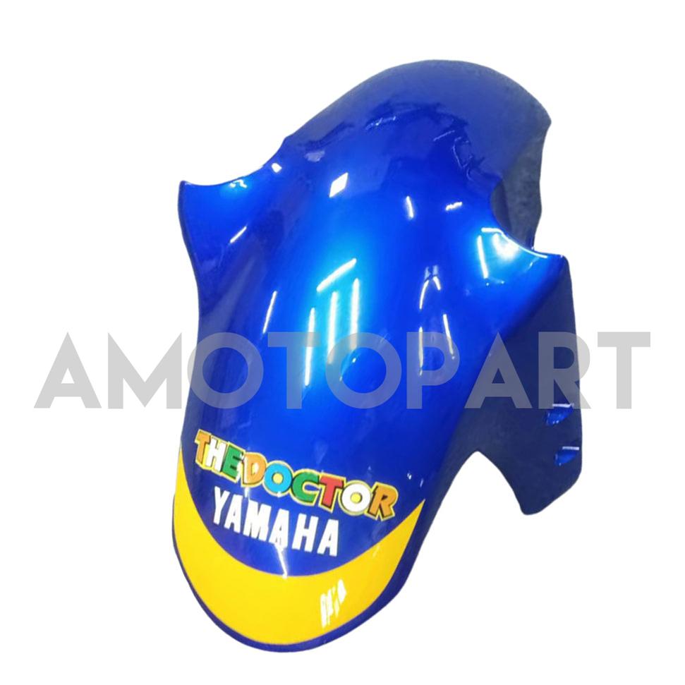 Amotopart 2000-2001 Yamaha YZF 1000 R1 Blue & White Style1 Fairing Kit
