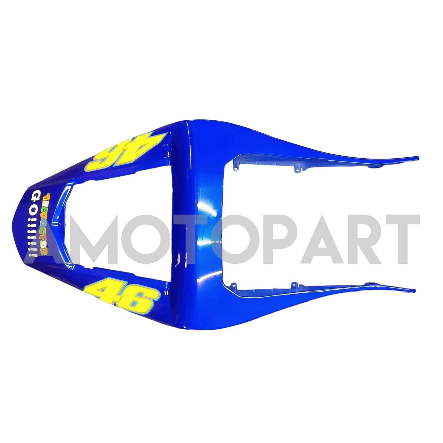 Amotopart 2000-2001 Yamaha YZF 1000 R1 Blue & White Style1 Fairing Kit