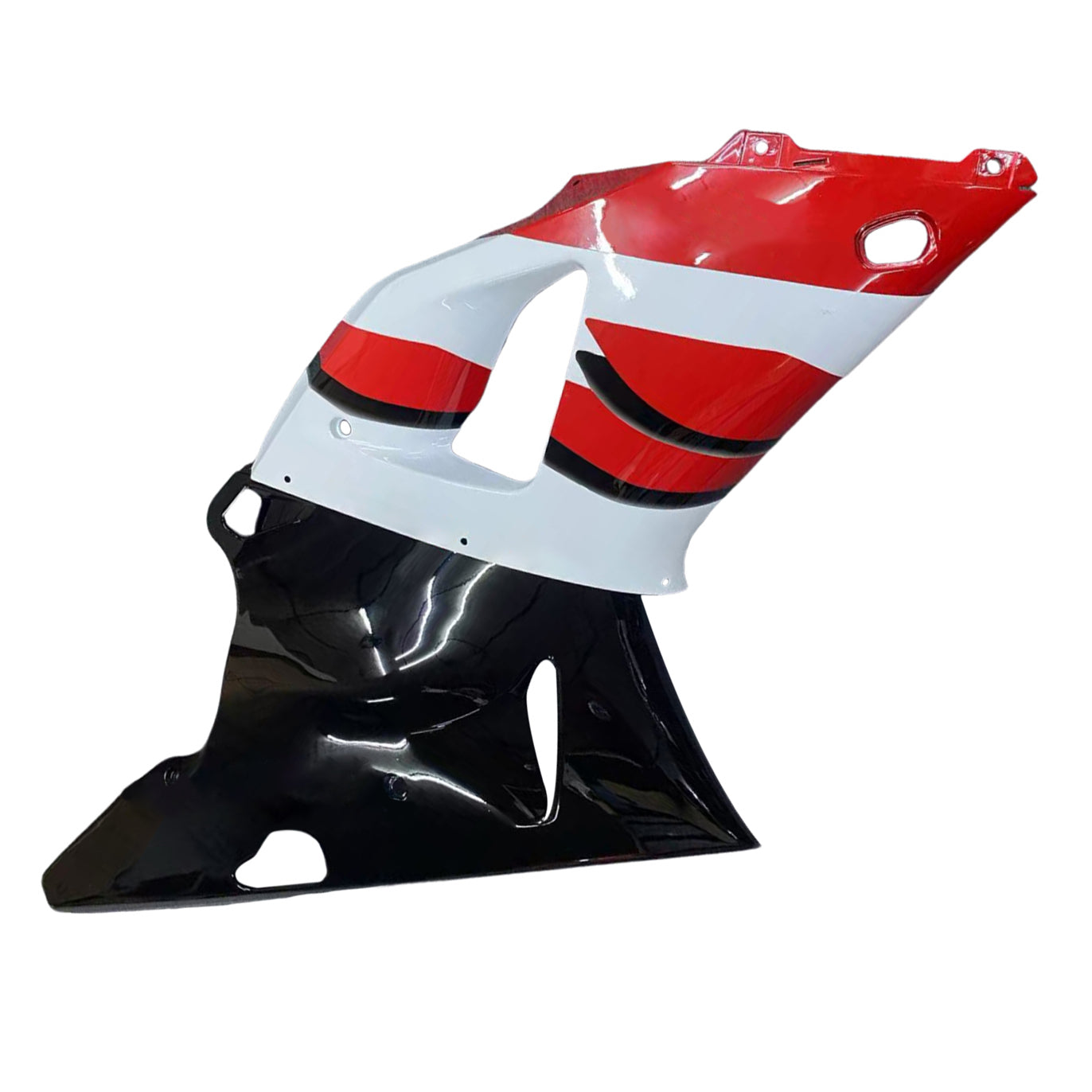 Amotopart 2000-2001 Yamaha YZF 1000 R1 Red & Black Fairing Kit