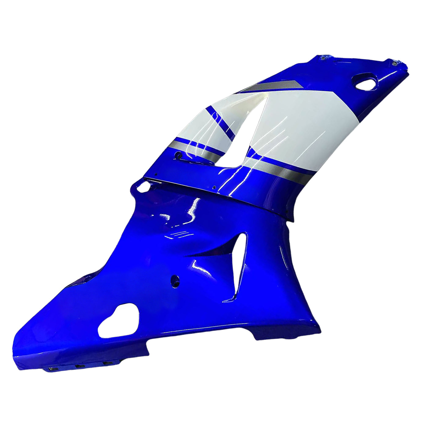 Amotopart 2000-2001 Yamaha YZF 1000 R1 Blue&White Style3 Fairing Kit
