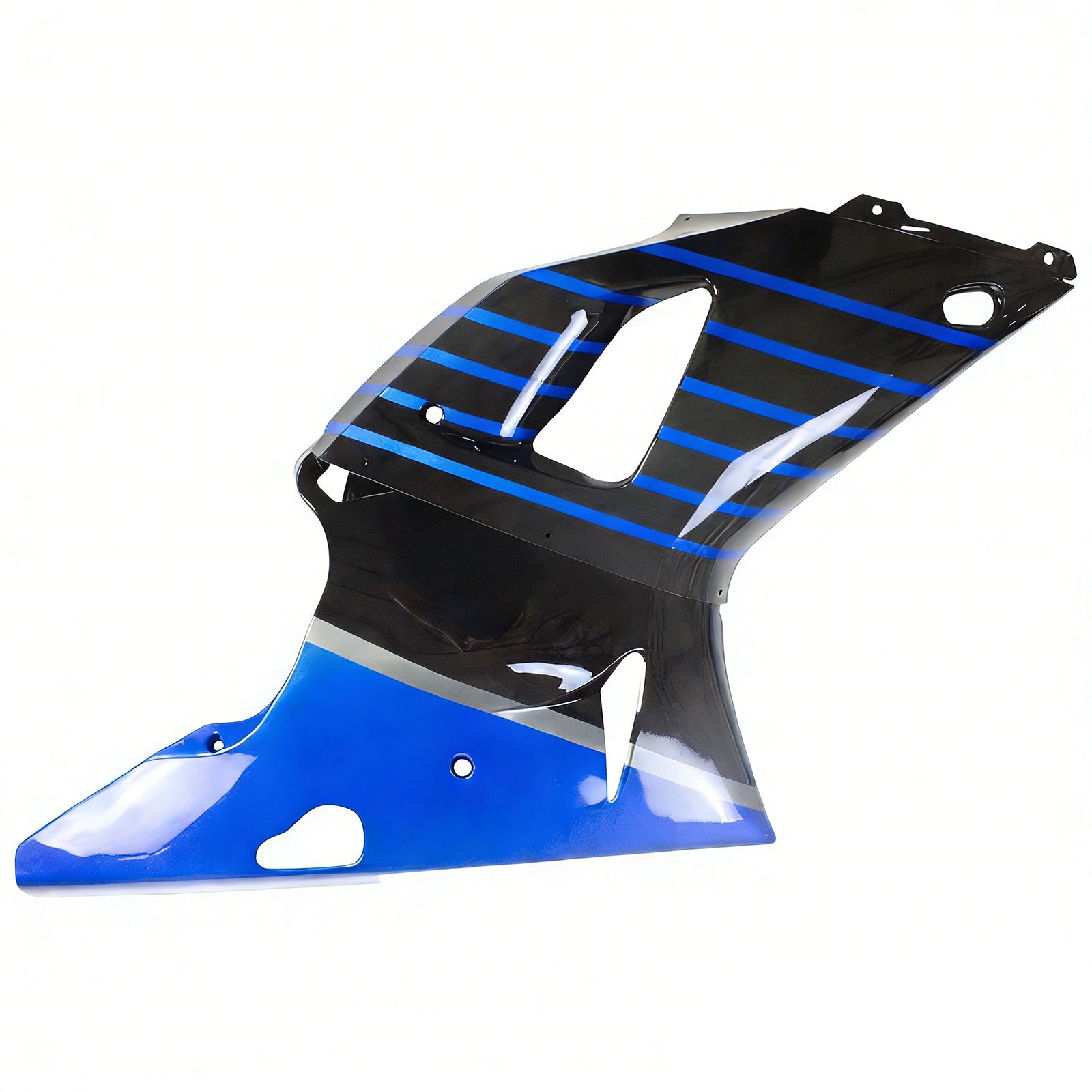 Amotopart Yamaha 2000-2001 YZF 1000 R1 Blue Black Fairing Kit