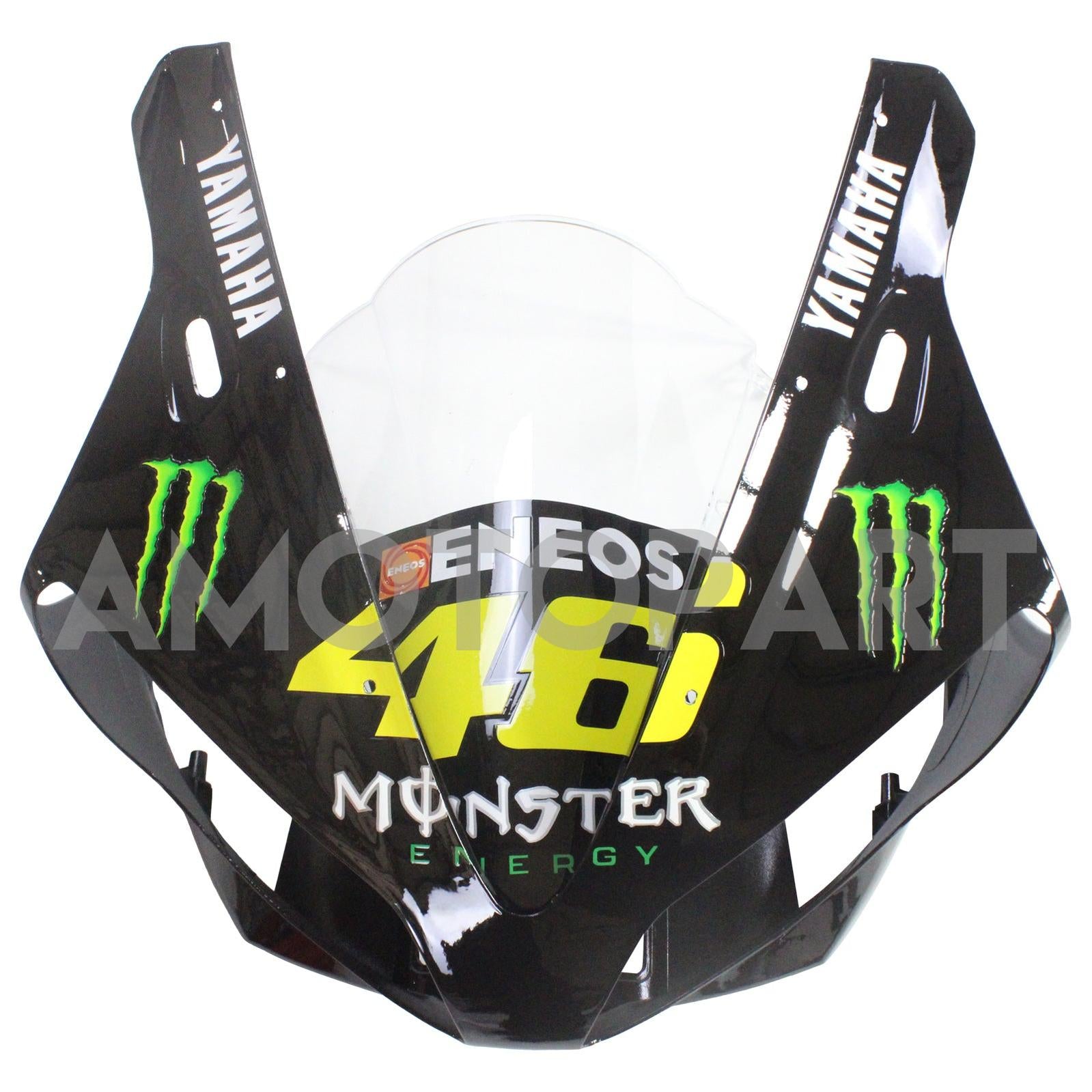 Amotopart Yamaha 2000-2001 YZF 1000 R1 Blue Black Claw Fairing Kit