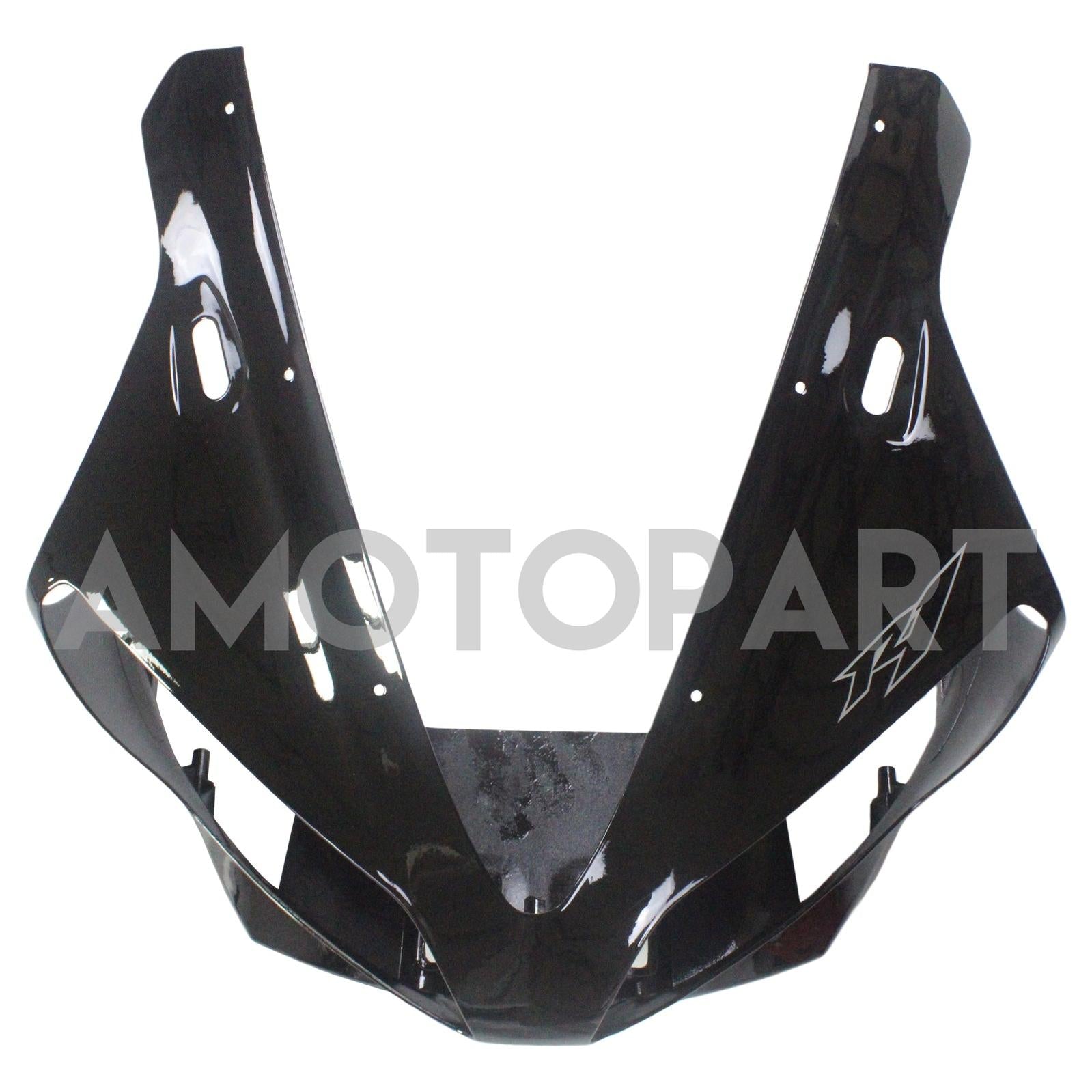 Amotopart Yamaha 2000-2001 YZF 1000 R1 Black With Logos Fairing Kit