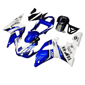 Amotopart 2000-2001 YZF 1000 R1 Yamaha Blue&White Style1 Fairing Kit