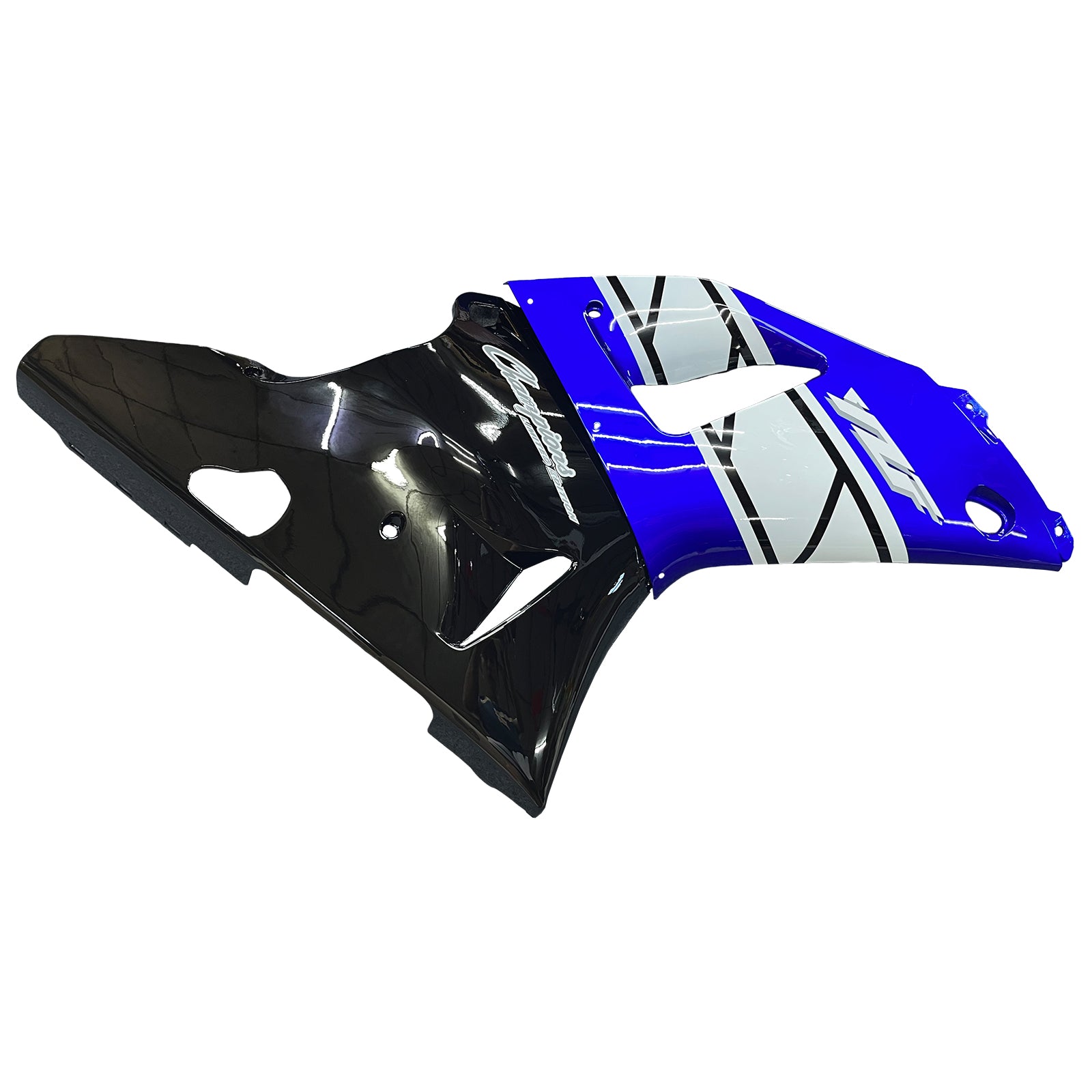 Amotopart 2000-2001 YZF 1000 R1 Yamaha Blue&amp;White Style2 Kit carena