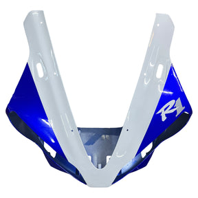 Amotopart 2000-2001 YZF 1000 R1 Yamaha Blue&White Style2 Fairing Kit