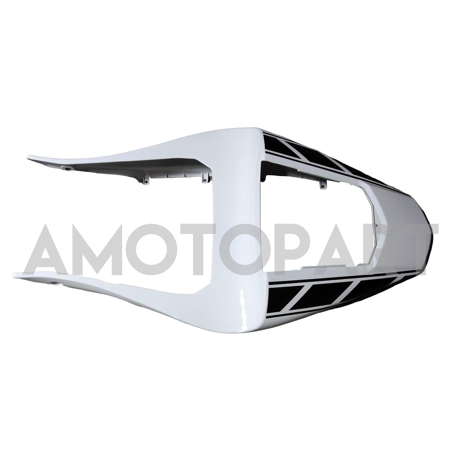 Amotopart 2000-2001 YZF 1000 R1 Yamaha Noir&Kit de carénage blanc Style2