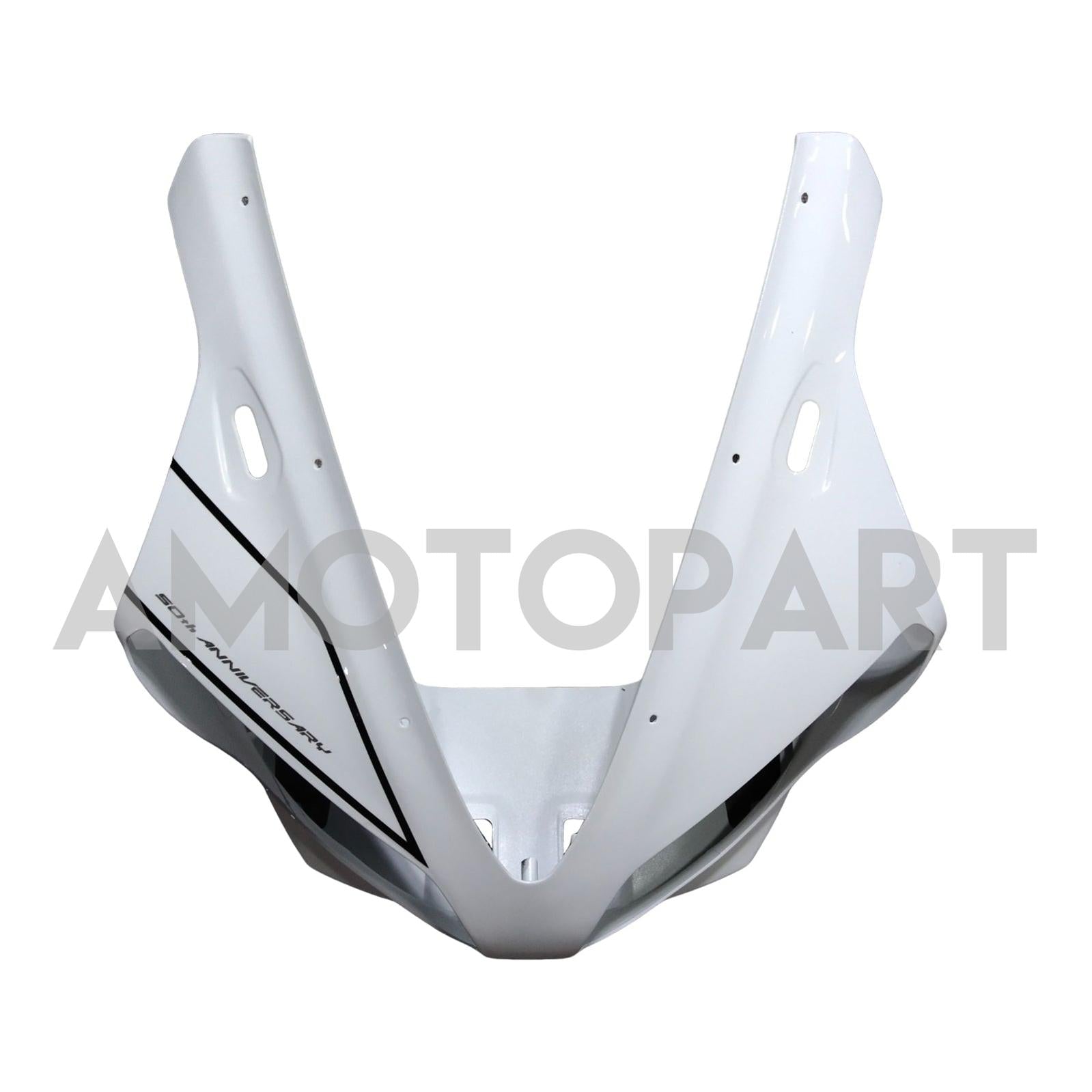 Amotopart 2000-2001 YZF 1000 R1 Yamaha Noir&Kit de carénage blanc Style2