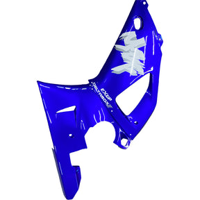 Amotopart 2000-2001 YZF 1000 R1 Yamaha Blue&amp;White Style4 Kit carena