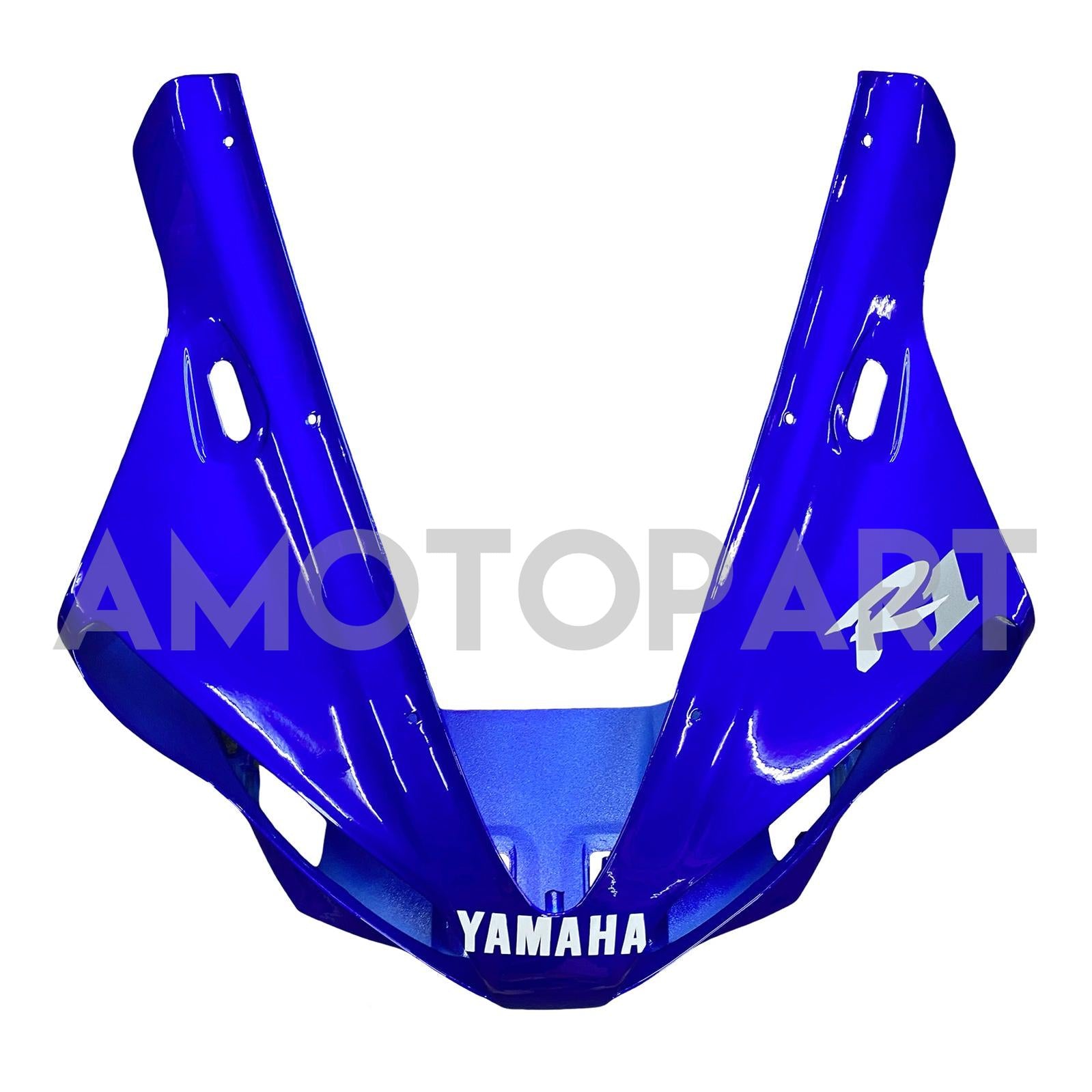 Amotopart 2000-2001 YZF 1000 R1 Yamaha Bleu&Kit de carénage blanc Style4