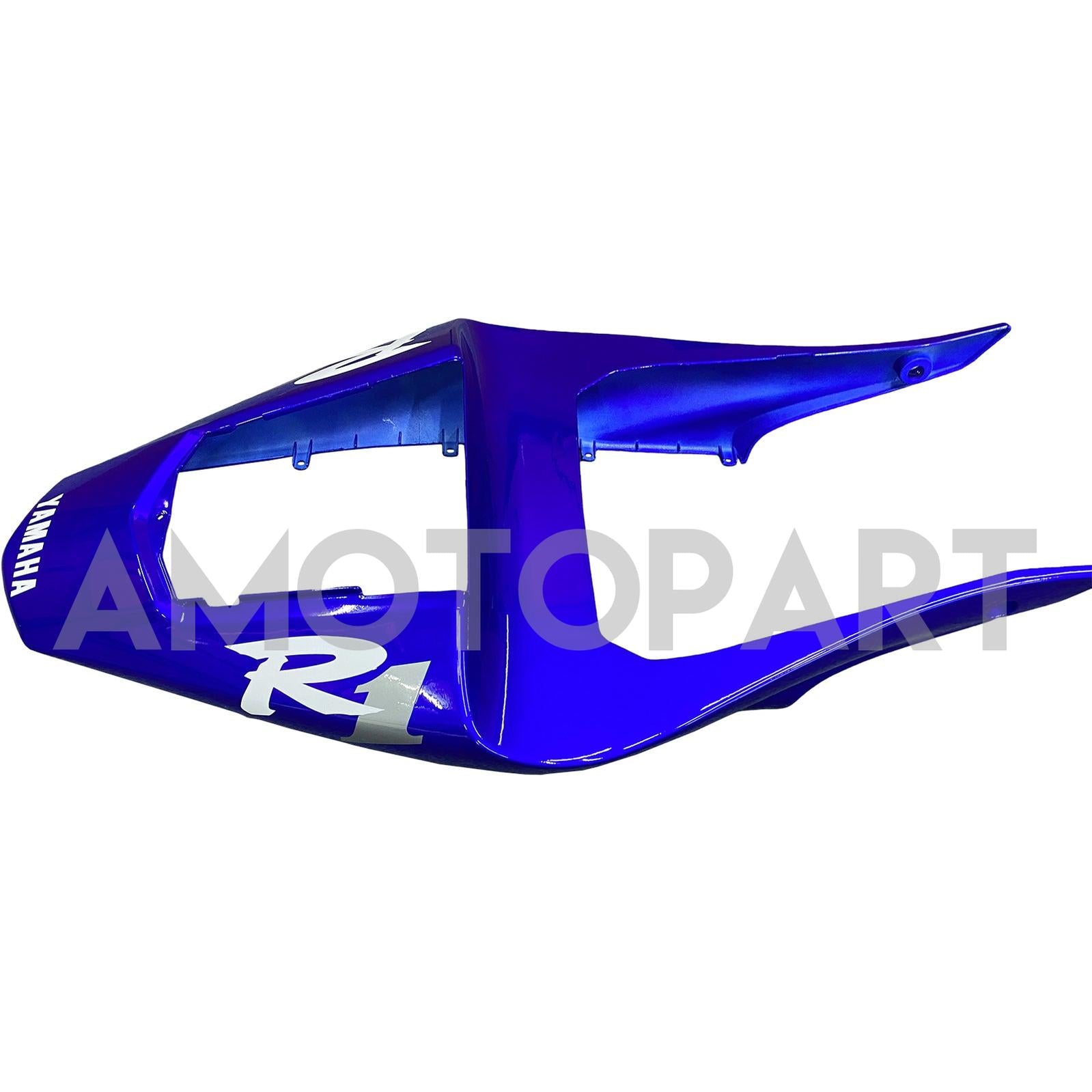 Amotopart 2000-2001 YZF 1000 R1 Yamaha Bleu&Kit de carénage blanc Style4