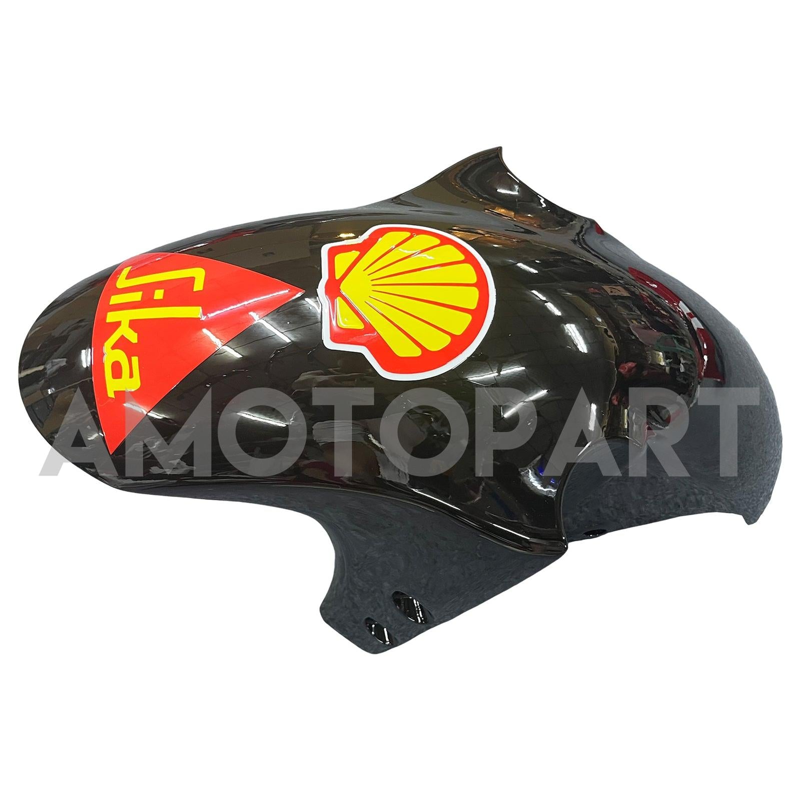Amotopart 2000-2001 YZF 1000 R1 Yamaha Red & Black Style 1 Fairing Zestaw