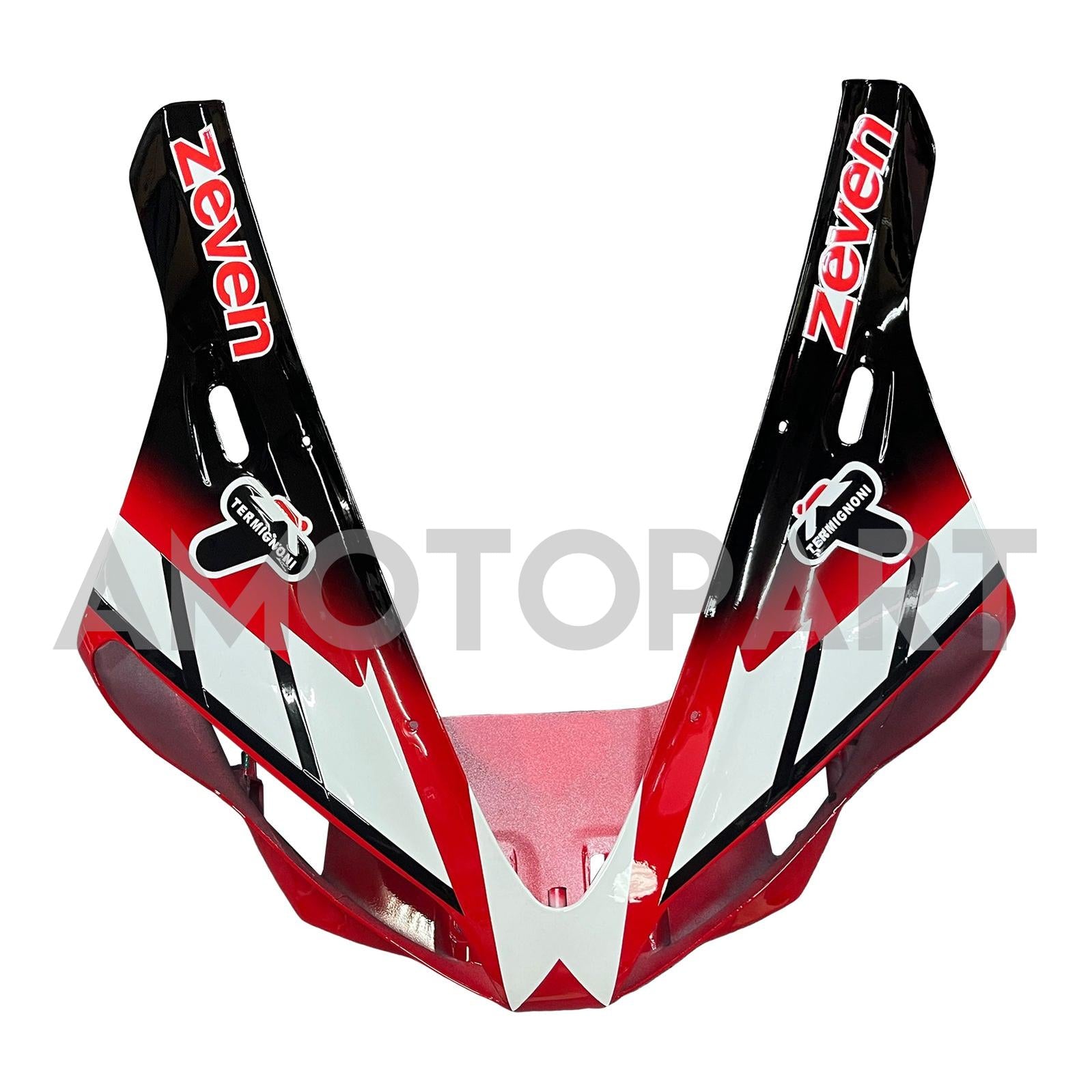 Amotopart 2000-2001 YZF 1000 R1 Yamaha Red & Black Style 1 Fairing Zestaw